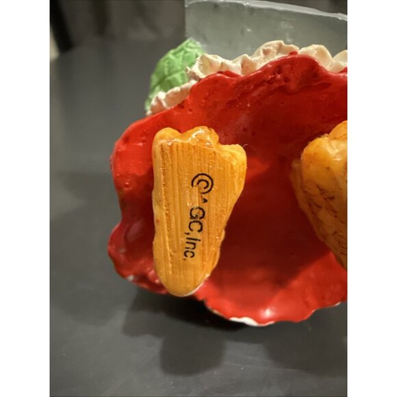 Vintage AGC Inc "Grandma is Love 1995" Cat With Tray of Cookies Ornament 3.25" - Picture 13 of 16